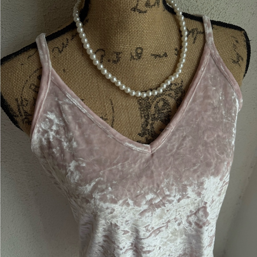 Forever 21 Pink Velvet Dress